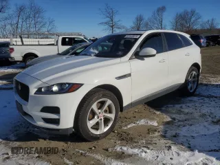 2017 Jaguar F-Pace 20d Premium with VIN SADCJ2BN7HA092331, listed as a Copart auction lot 87549975 with 129,951 mi miles and Clean Title. Bid and sale history available at DreamBid. Image 1.