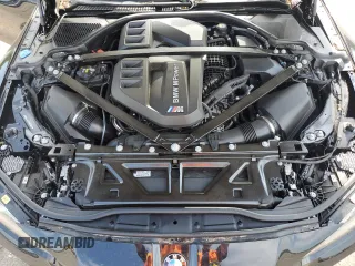 2022 BMW M4 Competition xDrive with VIN WBS43AZ05NCK11629, listed as a Copart auction lot 55484844 with 10,264 mi miles and Salvage Title. Bid and sale history available at carsss.com. Image 12.