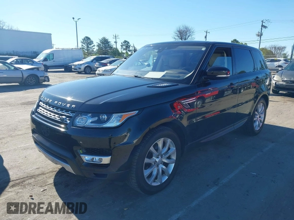 2017 Land Rover Range Rover Sport HSE with VIN SALWR2FK5HA675703, listed as a IAAI auction lot 41856653 with 81,527 mi miles and . Bid and sale history available at DreamBid. Image 2.