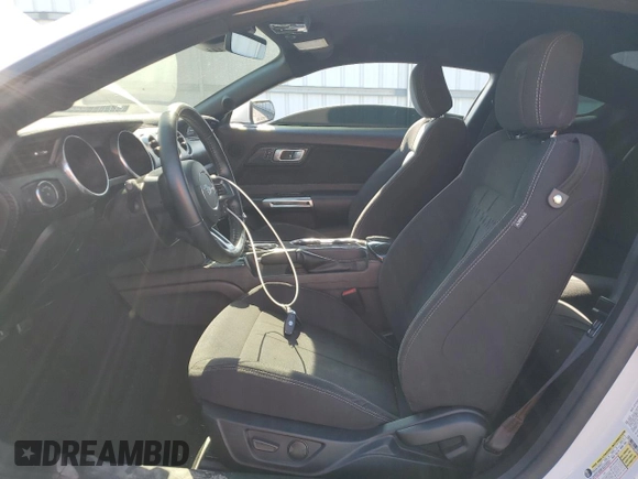 2022 Ford Mustang EcoBoost with VIN 1FA6P8TH1N5123408, listed as a Copart auction lot 57393675 with 31,259 mi miles and Salvage title. Bid and sale history available at DreamBid. Image 7.