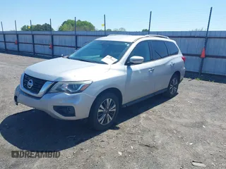 2018 Nissan Pathfinder SL with VIN 5N1DR2MN6JC605063, listed as a IAAI auction lot 41971664 with 99,505 mi miles. Bid and sale history available at carsss.com. Image 2.