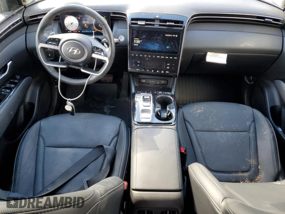 2024 Hyundai Tucson Limited with VIN 5NMJECDE0RH417094, listed as a Copart auction lot 43280385 with 13,927 mi miles and Salvage Title. Bid and sale history available at carsss.com. Image 8.