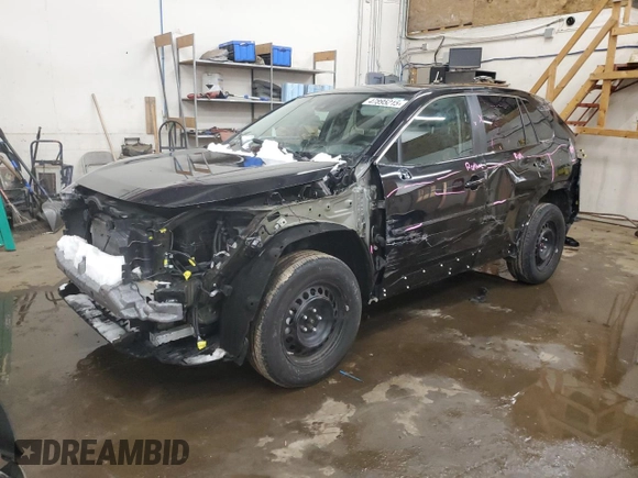 2023 Toyota RAV4 LE with VIN 2T3F1RFV4PW386877, listed as a Copart auction lot 47895215 with 38,633 mi miles and Salvage Title. Bid and sale history available at carsss.com. Image 1.