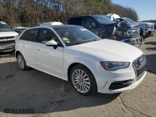 2016 Audi A3 e-tron Premium with VIN WAUUPBFF2GA081444, listed as a Copart auction lot 41910885 with 76,710 mi miles and Clean Title. Bid and sale history available at carsss.com. Image 4.