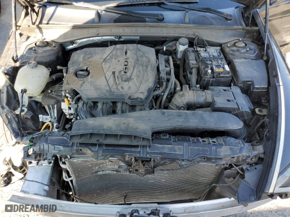 2020 Hyundai Sonata SEL with VIN 5NPEL4JA0LH028884, listed as a Copart auction lot 52560045 with 44,356 mi miles and Salvage Title. Bid and sale history available at carsss.com. Image 11.
