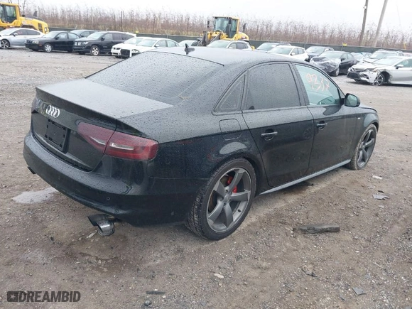 2015 Audi A4 Premium Plus with VIN WAUFFAFL4FN003671, listed as a IAAI auction lot 40919337 with 114,076 mi miles. Bid and sale history available at carsss.com. Image 4.
