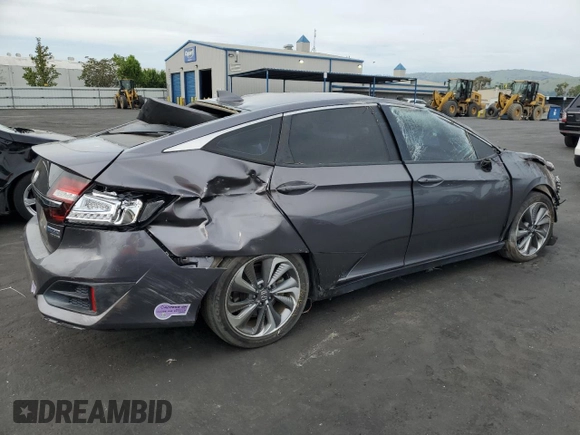 2018 Honda Clarity Plug-In Hybrid Touring with VIN JHMZC5F34JC021221, listed as a Copart auction lot 53005295 with 0 mi miles and Salvage Title. Bid and sale history available at carsss.com. Image 3.