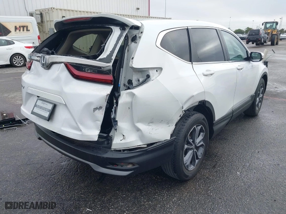 2022 Honda CR-V EX with VIN 5J6RW1H59NA020450, listed as a IAAI auction lot 41765802 with 31,147 mi miles. Bid and sale history available at carsss.com. Image 4.