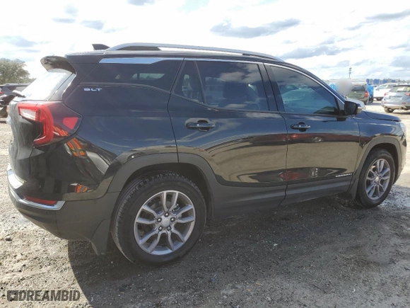 2023 GMC Terrain SLT with VIN 3GKALPEG2PL250710, listed as a Copart auction lot 48633565 with 15,314 mi miles and Salvage Title. Bid and sale history available at carsss.com. Image 3.