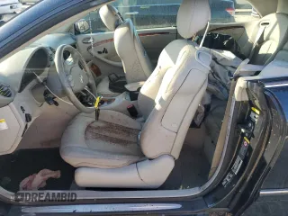 2005 Mercedes-Benz CLK 320 with VIN WDBTK65J55F148952, listed as a Copart auction lot 77080854 with Not Provided miles and Salvage Title. Bid and sale history available at DreamBid. Image 7.
