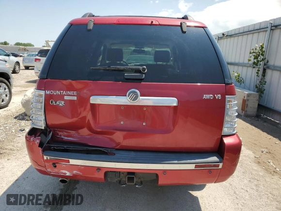 2006 Mercury Mountaineer Premier z VIN 4M2EU488X6UJ07399, wystawiony jako Copart lot #50192415 z przebiegiem 206 020 mil mil oraz Szkody całkowita. Historia ofert i sprzedaży dostępna na DreamBid. Obrazek 6.