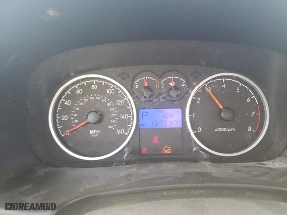 2008 Hyundai Tiburon GT with VIN KMHHN66F88U293438, listed as a Copart auction lot 76065164 with 157,547 mi miles and Salvage Title. Bid and sale history available at carsss.com. Image 9.