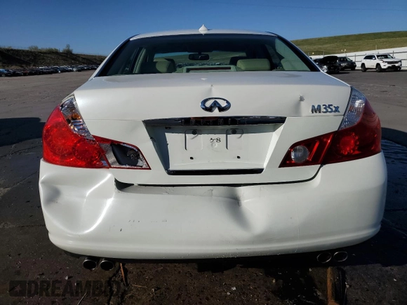 2007 Infiniti M x with VIN JNKAY01F67M460331, listed as a Copart auction lot 54902335 with 142,566 mi miles and Salvage Title. Bid and sale history available at DreamBid. Image 6.