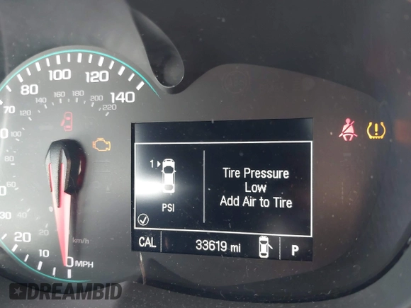 2017 Chevrolet Trax LS with VIN 3GNCJKSB0HL158137, listed as a IAAI auction lot 41856941 with 33,619 mi miles. Bid and sale history available at carsss.com. Image 15.