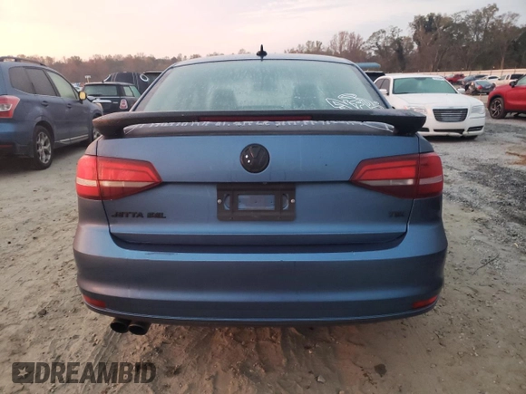 2016 Volkswagen Jetta Sedan 1.8T SEL with VIN 3VWL07AJ1GM222130, listed as a Copart auction lot 78979084 with 84,338 mi miles and Salvage Title. Bid and sale history available at carsss.com. Image 6.