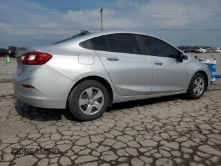 2018 Chevrolet Cruze LS with VIN 1G1BC5SM6J7106032, listed as a Copart auction lot 54736655 with 107,685 mi miles and Salvage Title. Bid and sale history available at DreamBid. Image 3.