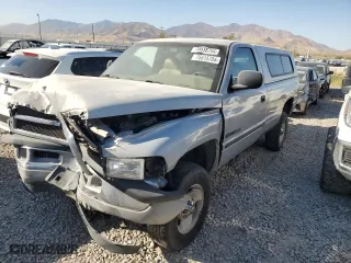 2001 Dodge Ram 1500 with VIN 1B7HF16Z21S707829, listed as a Copart auction lot 75515704 with 0 mi miles and Salvage Title. Bid and sale history available at carsss.com. Image 1.