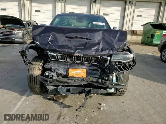 2021 Jeep Grand Cherokee Limited with VIN 1C4RJFBG4MC710072, listed as a Copart auction lot 55471145 with 65,738 mi miles and Salvage title. Bid and sale history available at DreamBid. Image 14.
