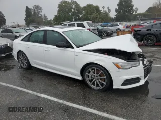 2018 Audi A6 Premium with VIN WAUC8AFC1JN093724, listed as a Copart auction lot 44859923 with 47,650 mi miles. Bid and sale history available at carsss.com. Image 4.