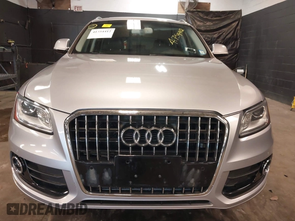 2015 Audi Q5 Premium Plus with VIN WA1LFAFP6FA114345, listed as a IAAI auction lot 41754412 with 141,778 mi miles and . Bid and sale history available at DreamBid. Image 12.