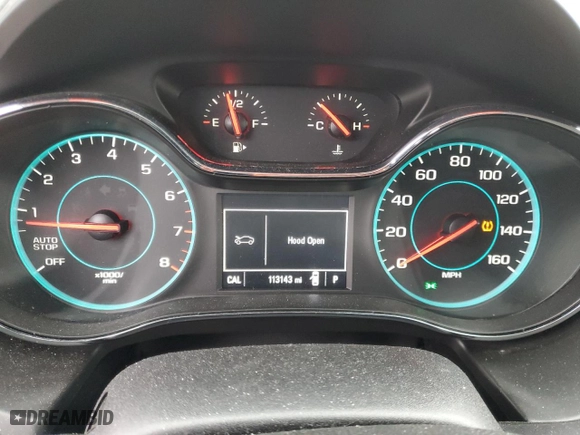 2018 Chevrolet Cruze LT with VIN 1G1BE5SMXJ7194982, listed as a Copart auction lot 44265125 with 113,143 mi miles and Salvage Title. Bid and sale history available at carsss.com. Image 9.