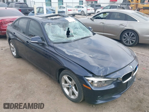2015 BMW 3 Series 328i xDrive with VIN WBA3B3C54FF547033, listed as a IAAI auction lot 41184204 with 87,664 mi miles and . Bid and sale history available at DreamBid. Image 1.