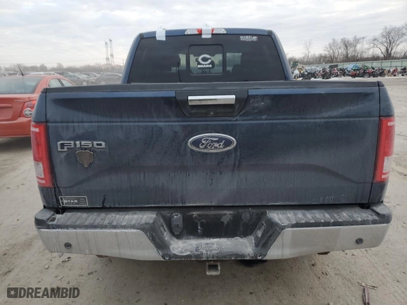 2016 Ford F-150 XLT with VIN 1FTEW1EP3GKF94064, listed as a Copart auction lot 42625835 with 109,109 mi miles and Salvage Title. Bid and sale history available at carsss.com. Image 6.