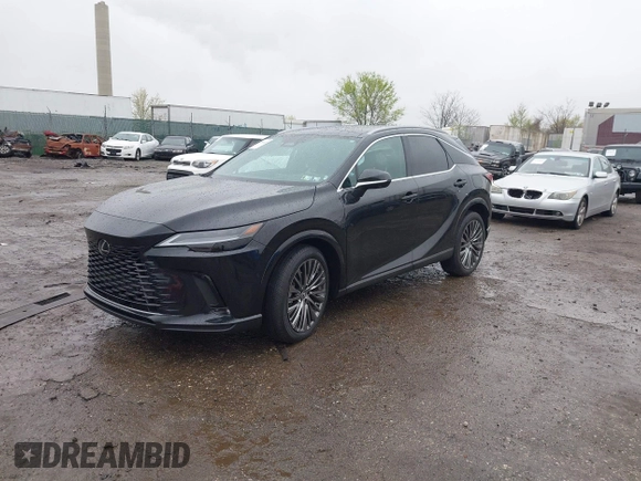 2024 Lexus RX with VIN 2T2BBMCA2RC029951, listed as a IAAI auction lot 41984422 with 15,672 mi miles. Bid and sale history available at carsss.com. Image 16.
