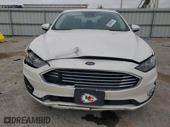 2020 Ford Fusion SE with VIN 3FA6P0HD1LR249902, listed as a Copart auction lot 53847995 with 43,140 mi miles and Salvage title. Bid and sale history available at DreamBid. Image 5.