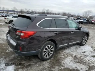 2017 Subaru Outback Touring with VIN 4S4BSETC0H3209198, listed as a Copart auction lot 44731005 with 56,860 mi miles and Salvage title. Bid and sale history available at DreamBid. Image 3.