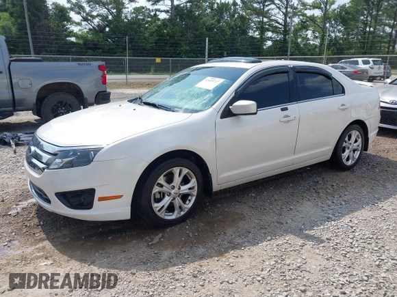 2012 Ford Fusion SE with VIN 3FAHP0HA8CR242542, listed as a IAAI auction lot 42419727 with 157,572 mi miles and . Bid and sale history available at DreamBid. Image 2.