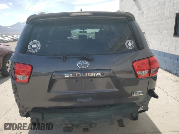 2015 Toyota Sequoia SR5 with VIN 5TDBY5G19FS116946, listed as a Copart auction lot 47614905 with 150,613 mi miles and Salvage Title. Bid and sale history available at carsss.com. Image 6.