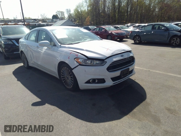 2016 Ford Fusion Titanium with VIN 3FA6P0K93GR347016, listed as a IAAI auction lot 41850780 with 215,872 mi miles and . Bid and sale history available at carsss.com. Image 1.