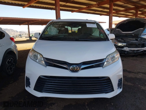 2020 Toyota Sienna LE Auto Access Seat with VIN 5TDKZ3DC0LS029925, listed as a IAAI auction lot 41882957 with 90,555 mi miles and . Bid and sale history available at DreamBid. Image 12.