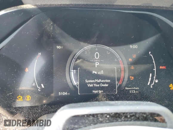 2024 Lexus RX 350 z VIN 2T2BAMBA1RC043795, wystawiony jako Copart lot #61190095 z przebiegiem 5 104 mil mil oraz Szkoda całkowita • Salvage title. Historia ofert i sprzedaży dostępna na DreamBid. Obrazek 9.
