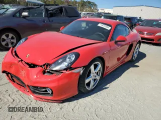 2014 Porsche Cayman S with VIN WP0AB2A83EK193268, listed as a Copart auction lot 71931494 with 45,650 mi miles and Salvage Title. Bid and sale history available at DreamBid. Image 1.