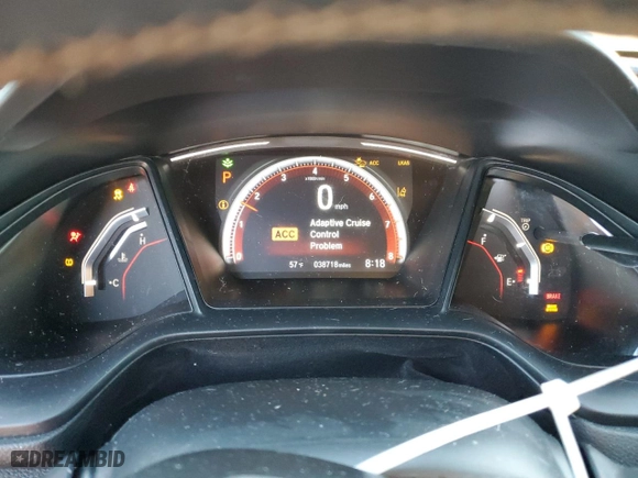 2021 Honda Civic Hatchback Sport with VIN SHHFK7H42MU419462, listed as a Copart auction lot 86806704 with 38,718 mi miles and Salvage Title. Bid and sale history available at carsss.com. Image 9.