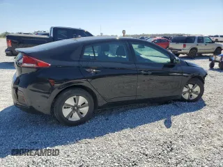 2017 Hyundai Ioniq Blue with VIN KMHC65LC5HU047877, listed as a Copart auction lot 50234285 with 131,058 mi miles and Salvage Title. Bid and sale history available at DreamBid. Image 3.