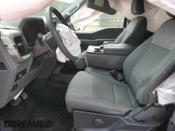 2022 Ford F-150 XL with VIN 1FTEX1EP8NFC46845, listed as a Copart auction lot 51635285 with 68,192 mi miles and Salvage title. Bid and sale history available at DreamBid. Image 7.