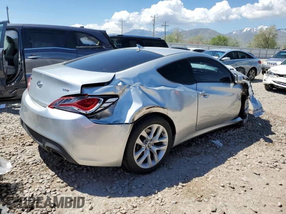 2013 Hyundai Genesis Coupe Premium z VIN KMHHT6KDXDU102218, wystawiony jako Copart lot #56139945 z przebiegiem 81 817 mil mil oraz Szkoda całkowita • Salvage title. Historia ofert i sprzedaży dostępna na DreamBid. Obrazek 3.