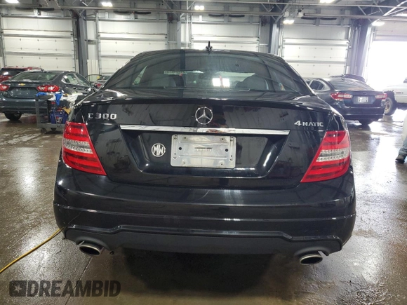 2014 Mercedes-Benz C 300 Sport with VIN WDDGF8AB7ER321568, listed as a Copart auction lot 54404215 with 88,313 mi miles and Salvage Title. Bid and sale history available at DreamBid. Image 6.