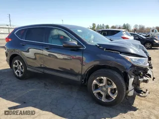 2018 Honda CR-V EX with VIN 7FARW2H55JE044049, listed as a Copart auction lot 49506275 with 47,950 mi miles and Salvage Title. Bid and sale history available at carsss.com. Image 4.