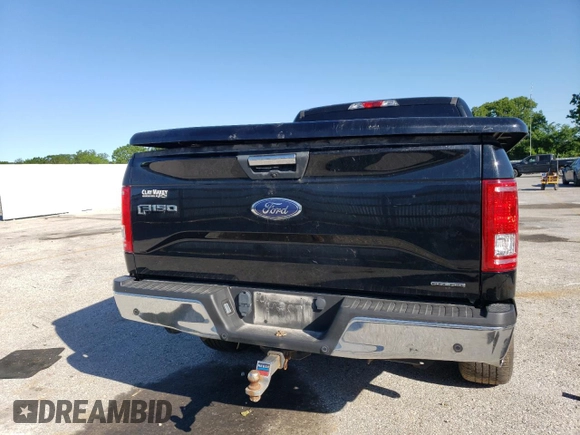 2016 Ford F-150 XLT with VIN 1FTEX1E82GKD70578, listed as a Copart auction lot 57505305 with 27,074 mi miles and Salvage title. Bid and sale history available at DreamBid. Image 6.