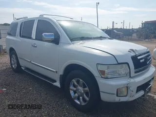 2004 Infiniti QX56 with VIN 5N3AA08C54N808162, listed as a IAAI auction lot 42040379 with 248,209 mi miles and . Bid and sale history available at carsss.com. Image 1.