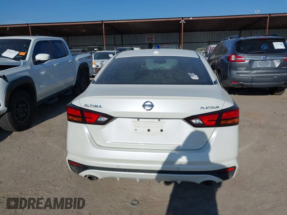 2020 Nissan Altima Platinum with VIN 1N4BL4FV3LC127019, listed as a IAAI auction lot 41982226 with 96,606 mi miles and . Bid and sale history available at carsss.com. Image 17.
