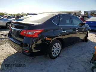 2019 Nissan Sentra SV with VIN 3N1AB7AP6KY443879, listed as a Copart auction lot 53153215 with 76,172 mi miles and Salvage Title. Bid and sale history available at carsss.com. Image 3.