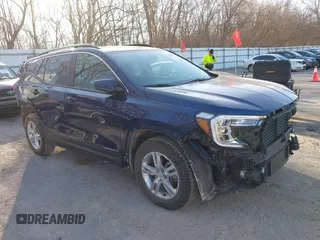 2022 GMC Terrain SLE with VIN 3GKALTEVXNL264942, listed as a IAAI auction lot 41787807 with 59,805 mi miles and . Bid and sale history available at DreamBid. Image 1.