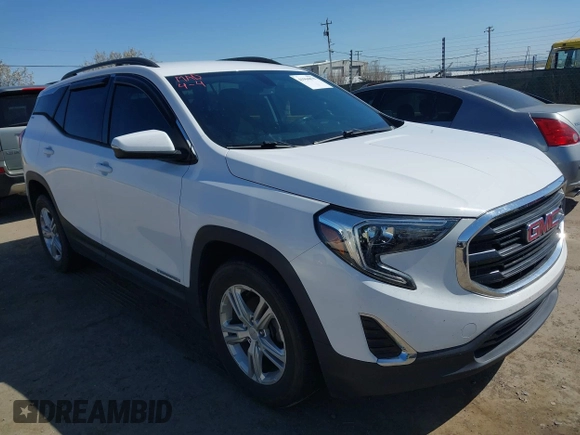 2019 GMC Terrain SLE with VIN 3GKALMEV6KL362402, listed as a IAAI auction lot 41966870 with 76,899 mi miles and . Bid and sale history available at DreamBid. Image 1.