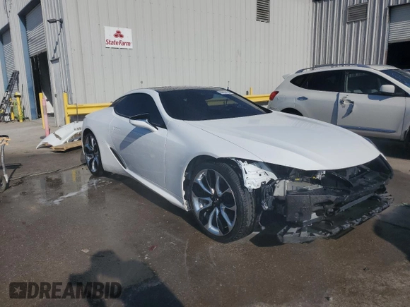 2018 Lexus LC 500h z VIN JTHHP5AY4JA003784, wystawiony jako Copart lot #85036874 z przebiegiem 43 561 mil mil oraz Szkody całkowita. Historia ofert i sprzedaży dostępna na DreamBid. Obrazek 4.