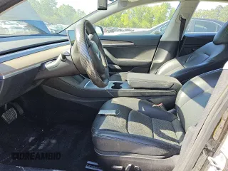 2023 Tesla Model 3 with VIN 5YJ3E1EA1PF437099, listed as a Copart auction lot 51647135 with 122,420 mi miles and Salvage Title. Bid and sale history available at carsss.com. Image 7.